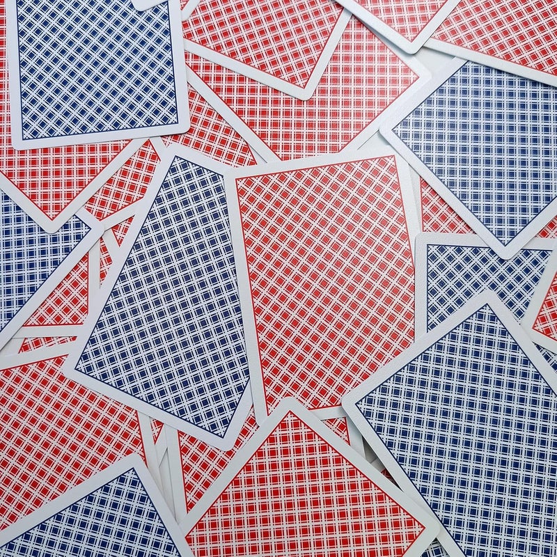 IMAGAME Plastic Playing Cards, Poker Size, Casino Quality, Jumbo Index, Waterproof & Washable, Perfect for Texas Hold’em Poker, 1 Blue Deck & 1 Red Deck - Image 5
